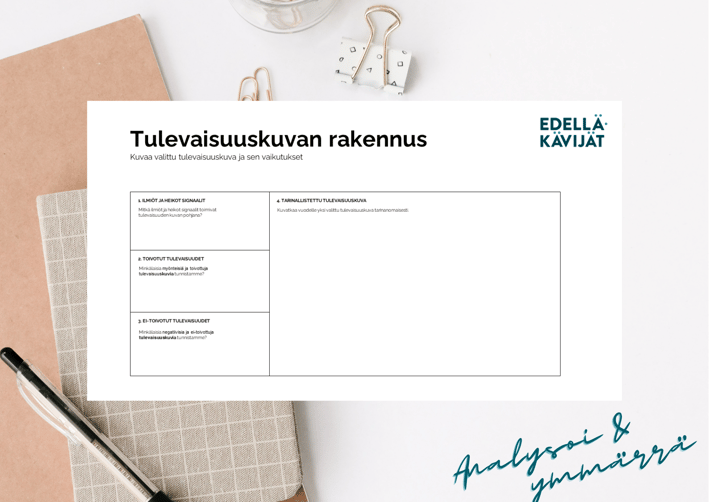 Tulevaisuuskuvan rakennus