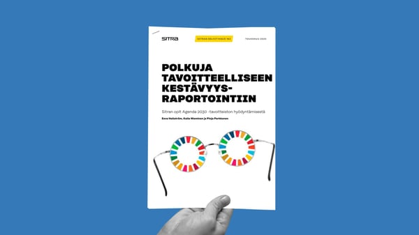 Polkuja tavoitteelliseen kestävyysraportointiin