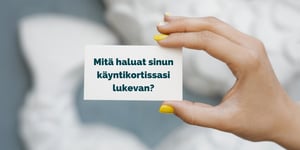 Henkilöbrändi – käyntikorttisi tulevaisuuden työelämässä